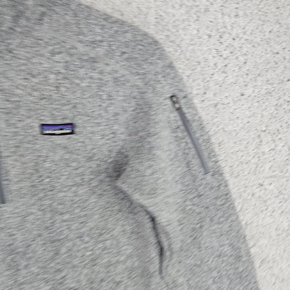 Patagonia Better Sweater 1/4 Zip Pullover Fleece Women's Large Gray 25618 - Picture 12 of 15